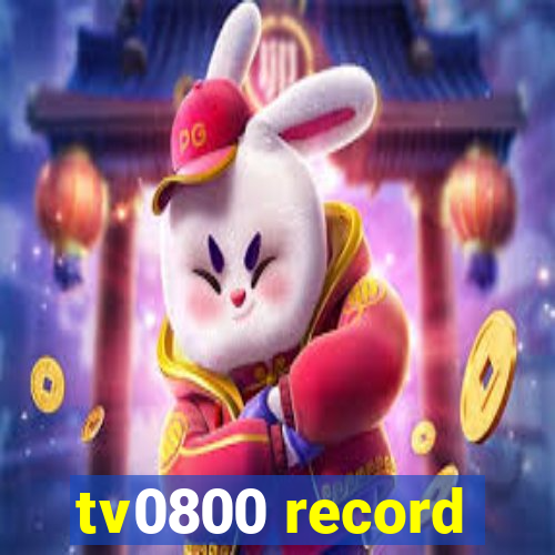 tv0800 record